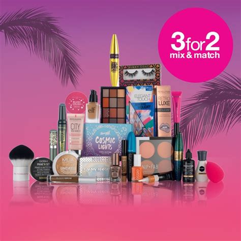 superdrug 3 for 2 gifts.